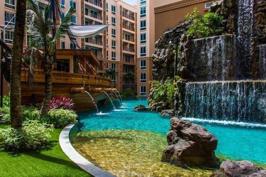Atlantis Condo Resort Jomtien Eksteriør bilde